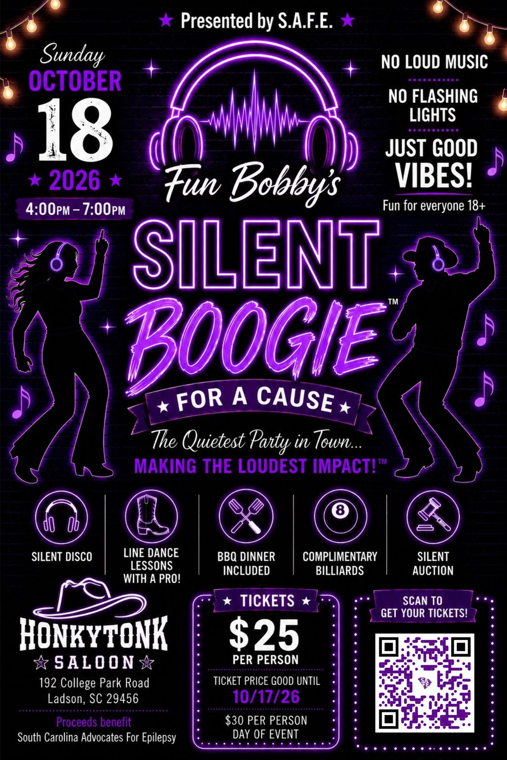Fun Bobby's Silent Boogie for a Cause
